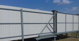 Купить откатные ворота на сваях Алейск, цена от 2857 руб.